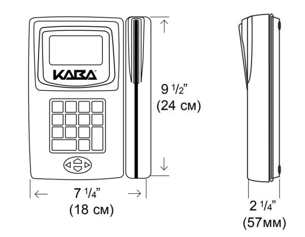 Устройство регистрации гостей dormakaba Front Desk Unit (FDU)