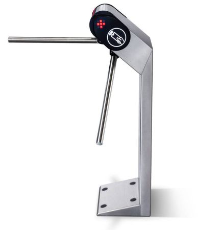 Электронная проходная PERCo-KT08.3A из нержавеющей стали, с автоматическими планками Антипаника