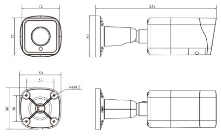 IP-видеокамера 2Мп RVi-2NCT2369 (2.7-13.5) RU с варифокальным объективом