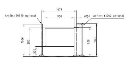 Моторизованная калитка Gotschlich Ikarus Transpa (6IKT1AEC)