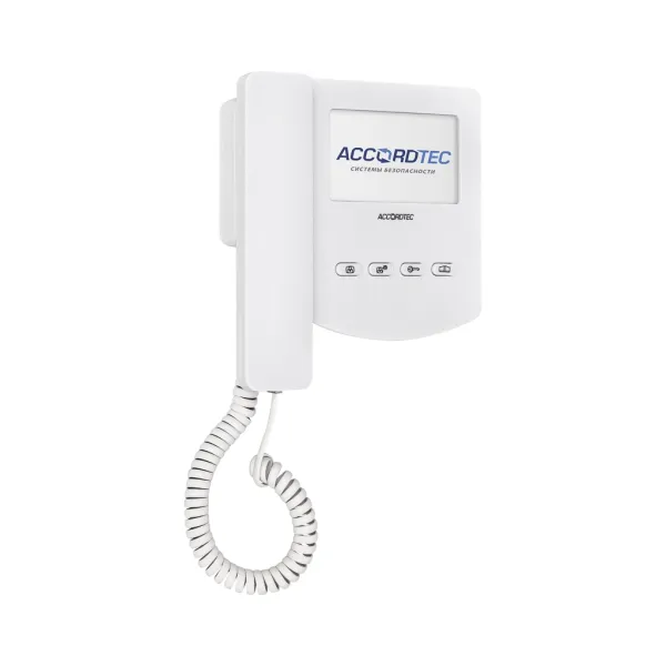 Комплект домофонии AccordTec AT-home4 WH-BZ