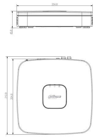 8-канальный HDCVI-видеорегистратор Dahua DH-XVR5108C-I3 с распознаванием лиц