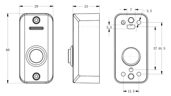 Кнопка выхода Smartec ST-EX012LSM