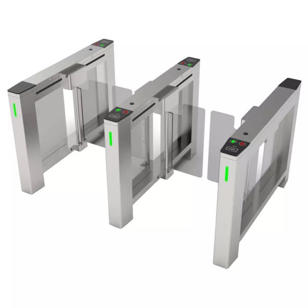 Центральный модуль распашного турникета ZKTeco SBTL520 без считывателей (со створками)