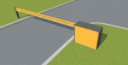 Антивандальный автоматический шлагбаум Hurde Block-A1 Combo 7 FullNice1 (11-57)