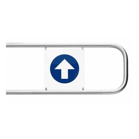 Створка калитки PERCo ASG-900 длиной 900 мм для WHD-05 нержавеющая сталь