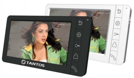 Монитор видеодомофона c кнопочным управлением TANTOS Amelie SD (черный) Монитор видеодомофона c кнопочным управлением TANTOS Amelie SD (черный)