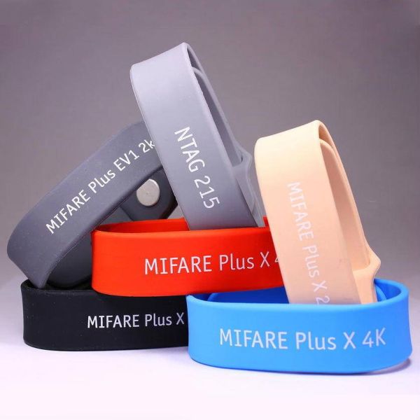 Силиконовый RFID-браслет Mifare DESFire EV1, 8k