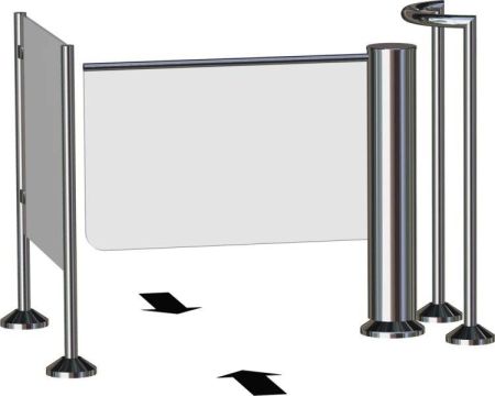 Моторизованная калитка Gotschlich Ikarus Transpa (6IKT1AEC)