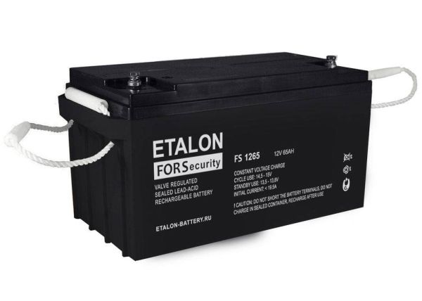 Аккумулятор Etalon FS 1265 (12В 65 А∙ч)
