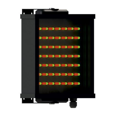 Светофор светодиодный односекционный Инфопаркинг ИС-2/24/Зеленый+Красный