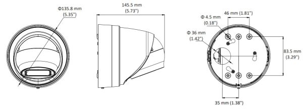 Купольная EyeBall IP-видеокамера 3Мп HikVision DS-2CD2H35FWD-IZS (2.8-12 мм) Купольная EyeBall IP-видеокамера 3Мп HikVision DS-2CD2H35FWD-IZS (2.8-12 мм)
