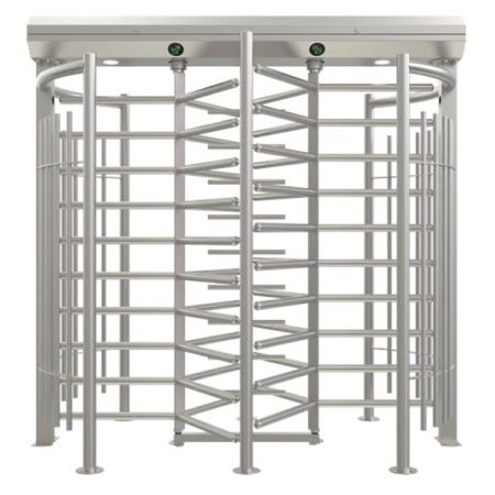 Турникет полноростовой двухпроходной Came Ozak PSGC-DFHTX, уличный, ротор и планки из нержавеющей стали