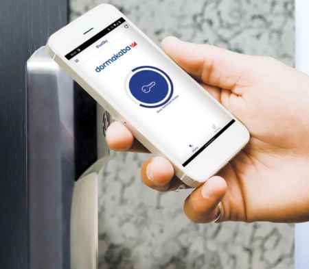 Электронный замок dormakaba Saflok RT Plus ESM, c BLE, черный (79PS03012EF32-BK )