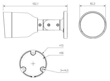 IP-видеокамера уличная 4Мп Dahua DH-IPC-HFW1439SP-A-LED-0360B-S4 с LED-подсветкой до 30м