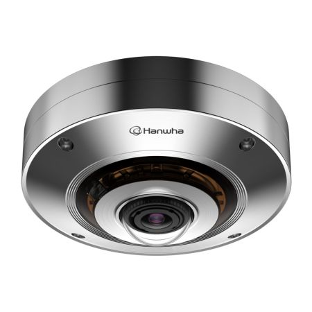 Панорамная антивандальная Fisheye IP-видеокамера 12Мп Wisenet XNF-9010RS (1.08 мм) в корпусе из нержавеющей стали Панорамная антивандальная Fisheye IP-видеокамера 12Мп Wisenet XNF-9010RS (1.08 мм) в корпусе из нержавеющей стали