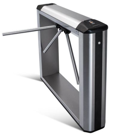 Турникет-трипод тумбовый PERCo-TBC01.1 (с планками) с картоприемником