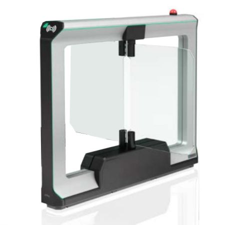 Распашной двухпроходной турникет Magnetic mWing с закаленными створками 900 мм