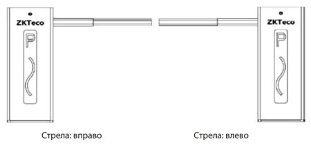Комплект автоматического шлагбаума ZKTeco CMP200 с телескопической стрелой 6 метров