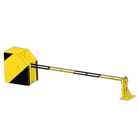Противотаранный шлагбаум ПШВ-СБ (Л) 5000 вертикальный, механический, 3,5 тонны