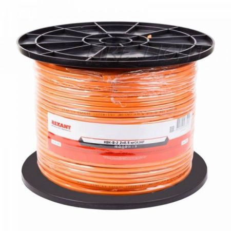 Кабель комбинированный Rexant КВК-В-2+2х0,50 мм нг(А)-HF, безгалогенный