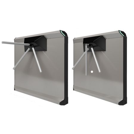 Турникет-счетчик STOP-COVID тумбовый Rusgate Premier P3-NO v.1.2 (с планками Антипаника)