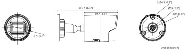 Уличная IP-камера Hikvision DS-2CD2023G2-IU (2.8 мм) с технологией AcuSense