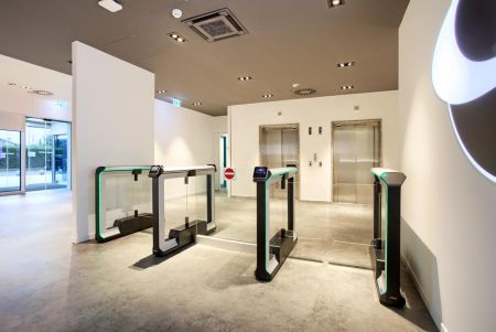 Боковая секция распашного турникета Magnetic mWing FMWI_AL Slave без створок