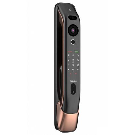 Биометрический электронный замок Kaadas K20 Pro Max Copper с распознаванием лица и функцией видеодомофона Биометрический электронный замок Kaadas K20 Pro Max Copper с распознаванием лица и функцией видеодомофона