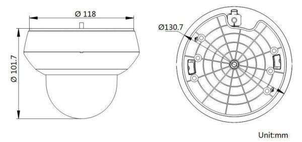 Скоростная уличная PTZ IP-камера 2Мп HiWatch DS-I205M(B)
