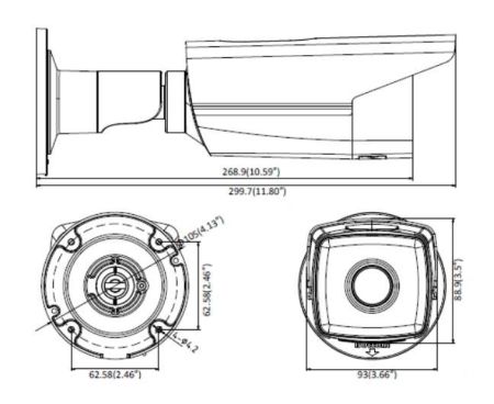 Уличная IP-видеокамера 8Мп HikVision DS-2CD2T83G0-I5 (2.8 мм) Уличная IP-видеокамера 8Мп HikVision DS-2CD2T83G0-I5 (2.8 мм)