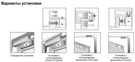 Электромагнитный замок Tantos TS-ML500S с датчиком Холла