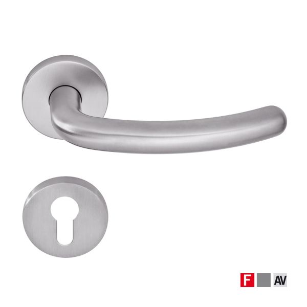 Комплект нажимных ручек dormakaba OGRO Premium 8999 для сплошных дверей