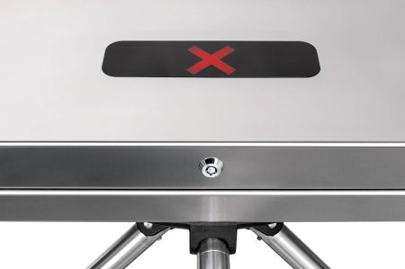 Турникет-трипод тумбовый уличный PERCo-TTD-10AB (с автоматическими планками Антипаника)