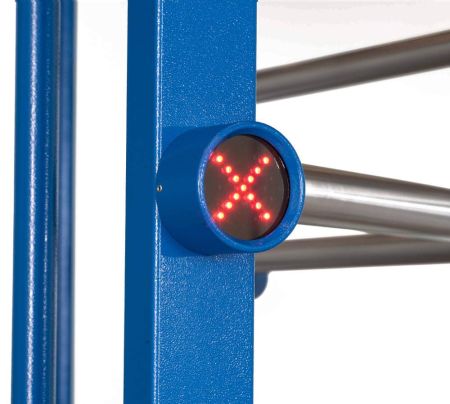 Турникет полноростовой двухпроходной PERCo-RTD-20.1S уличный с электроприводом