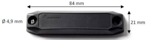 Пассивная метка Confidex Ironside Slim для металла Пассивная метка Confidex Ironside Slim для металла