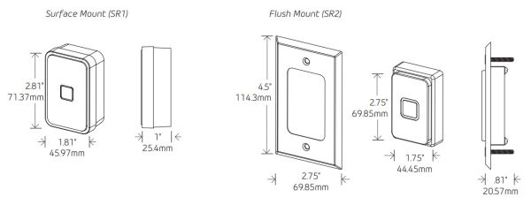Бесконтактный RFID считыватель dormakaba Saflok SR2 BLE (CSR1-RC022NC000SC/SC)