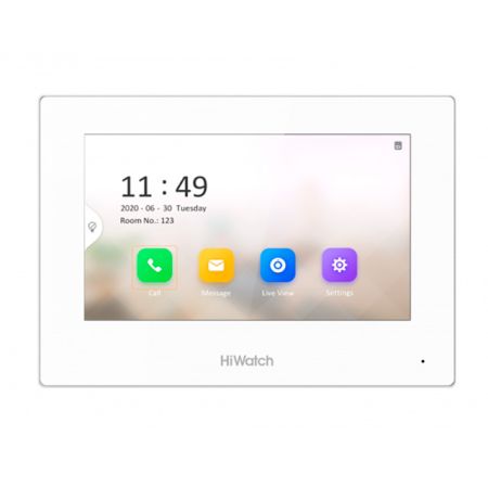 Гибридный IP-видеодомофон с 7″ дисплеем HiWatch VDP-H3212W