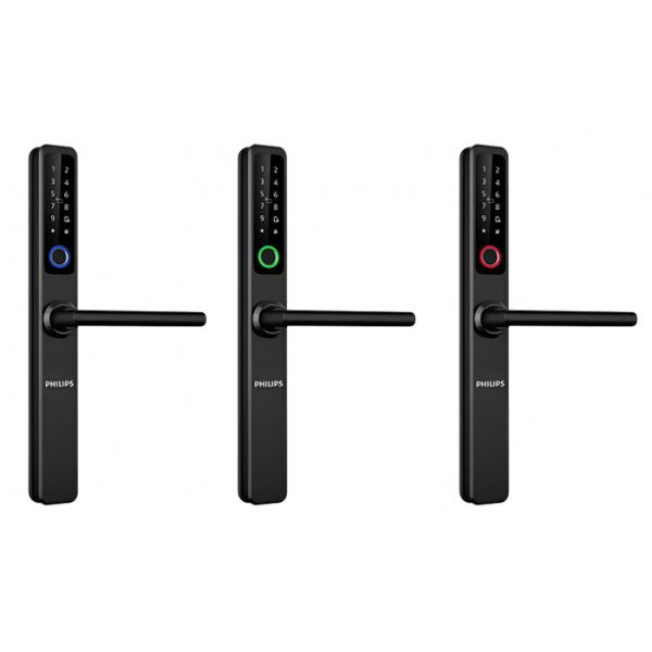 Электронный замок биометрический Philips EasyKey DDL608-5HWS с распознаванием отпечатков пальца