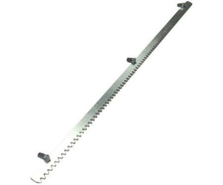 Стальная зубчатая рейка КАВ ZBR8 для ворот KV 8 мм (1 метр)