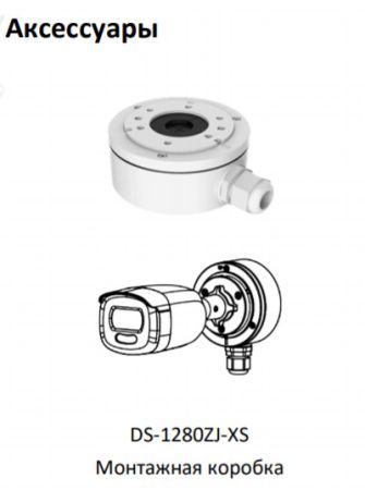 Уличная HD-TVI видеокамера 5Мп ColorVu HikVision DS-2CE12HFT-F (3.6 мм) с LED подсветкой до 40 м