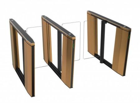 Центральный модуль скоростного распашного турникета Cominfo EasyGate Superb 1800мм