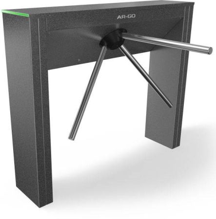 Турникет-трипод тумбовый AR-GO TRT 14-01P из окрашенной стали с штангами Антипаника