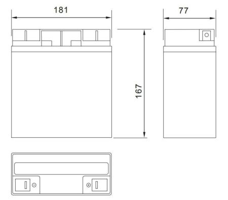 Аккумулятор Etalon FS 1217 (12В 17 А∙ч) Аккумулятор Etalon FS 1217 (12В 17 А∙ч)