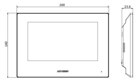 Комплект гибридной видеодомофонии HikVision DS-KIS302-P с PoE и Wi-Fi