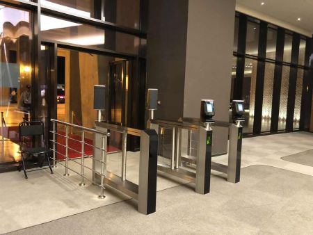 Боковой модуль распашного турникета Gotschlich Axioma DF VIP 1025H (650 мм) (6AXA1EC-S/M)