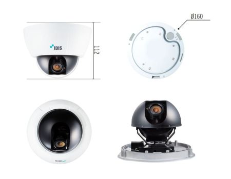 Уличная купольная IP-камера IDIS DC-D1223W Уличная купольная IP-камера IDIS DC-D1223W