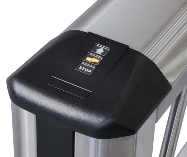 Турникет-трипод тумбовый PERCo-TB01.1 из нержавеющей стали (с планками)