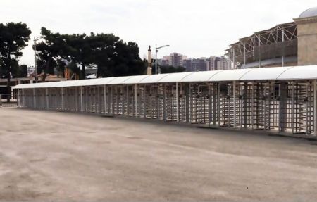 Турникет полноростовой Came Guardian Eco Line 300 PSGS3E, уличный из окрашенной стали