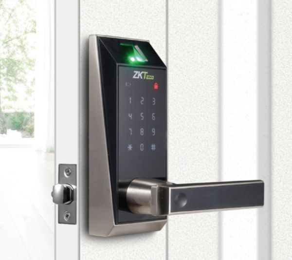Электронный замок ZKTeco AL20B-Z1 со считывателем отпечатков пальцев и Bluetooth